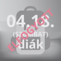 SZOMBATI DIÁK NAPIJEGY - ELFOGYOTT