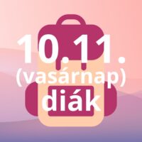 VASÁRNAPI DIÁK NAPIJEGY ELŐVÉTELBEN ÉS HELYSZÍYNEN