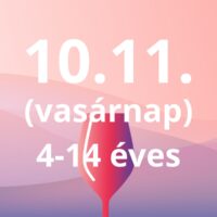 VASÁRNAPI GYERMEK NAPIJEGY (4-14 ÉV)