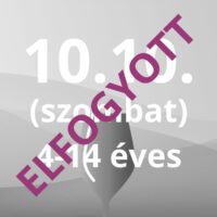 SZOMBATI GYERMEK NAPIJEGY (4-14 ÉV)  - csak elővételben