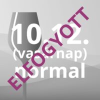 VASÁRNAPI NAPIJEGY - 2. kör - ELFOGYOTT