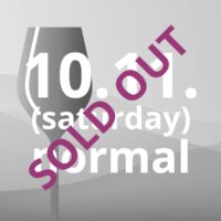SATURDAY TICKET - EARLY BIRD - SOLD OUT
