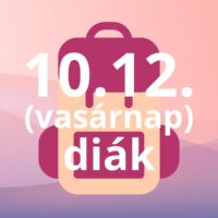 VASÁRNAPI DIÁK NAPIJEGY