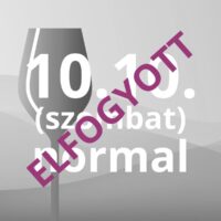 SZOMBATI NAPIJEGY - 1. kör - ELFOGYOTT
