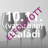 VASÁRNAPI CSALÁDI NAPIJEGY - 1. KÖR - ELFOGYOTT
