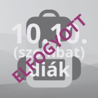 SZOMBATI DIÁK NAPIJEGY 1. kör - ELFOGYOTT